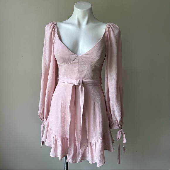 HELLO MOLLY a Letter To Me Dress in Blush, S - Picture 5 of 9